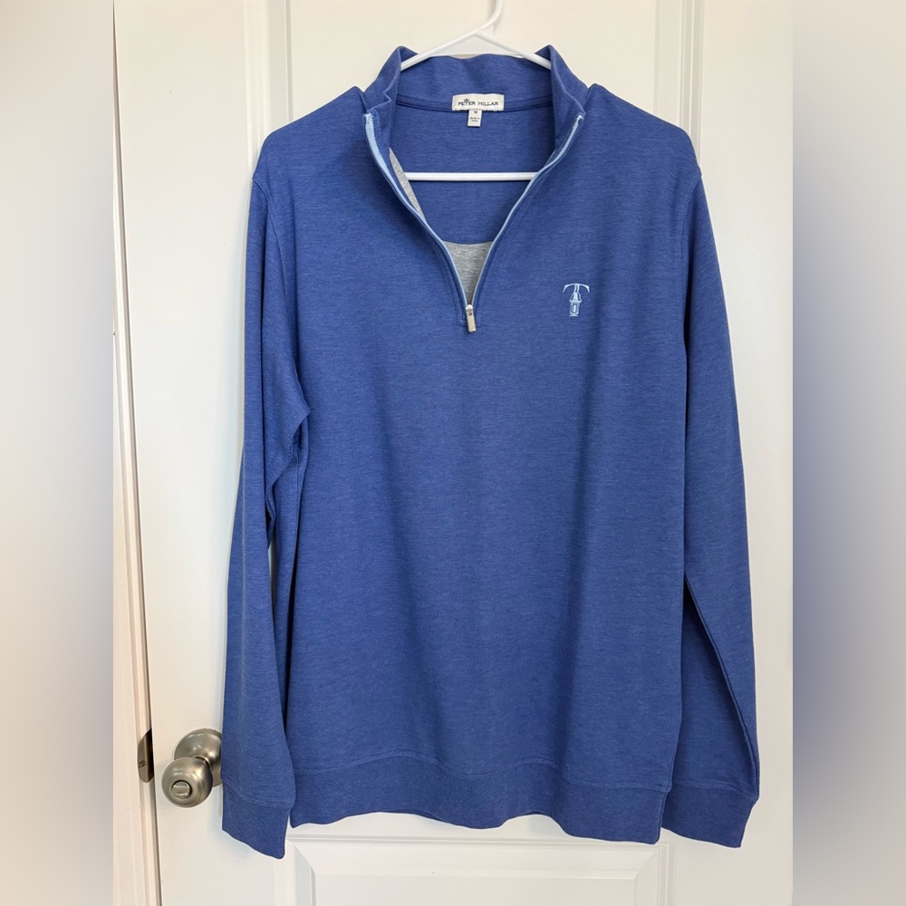 Peter Millar crown quarter zip pullover M